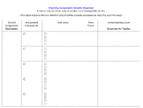 Chunking Assignments Graphic Organizer