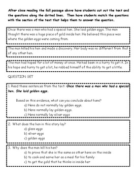 Chunking/Parsing the Text Hen that Laid the Golden Egg RTI/MTSS ...