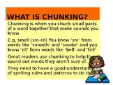 Chunking- Reading Strategy for sounding out words