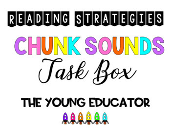 Preview of Chunking Sounds Reading Strategy - READING BOOSTER PACK 10/12