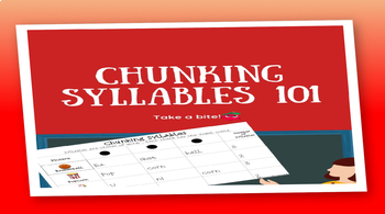 Chunking Syllables 101 by Young Brownie Academy | TPT