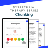 Chunking Utterances Dysarthria Therapy Handout Speech Inte