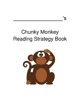 Chunky Monkey Reading Strategy by Our Eclectic Classroom | TPT