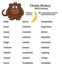 Chunky Monkey: chunking multisyllabic words