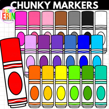 Crayons, Markers and Colored Pencils Clipart