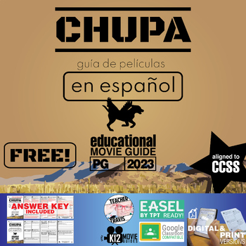 Preview of Chupa Movie Guide in Spanish | Español | El Chupacabras (PG - 2023)
