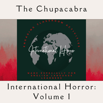 Preview of Horror-Based Literacy Exercises: Volume 1 - The Chupacabra
