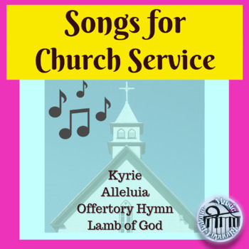 Preview of Songs for Church Service