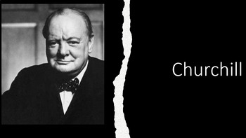 Preview of Churchill - Biography with Questions