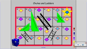 Preview of Chutes and Ladders Domain and Range Review