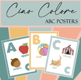 Ciao Colore Alphabet | ABC Posters | Alphabet Wall Signs