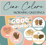 Ciao Colore Morning Greetings Display | Morning Greeting Choices