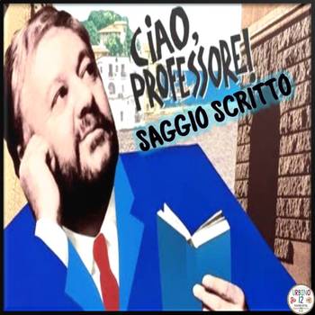 Preview of Ciao Professore Saggio Scritto