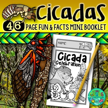 Preview of Cicada Celebration!  {An activity booklet about the cicada life cycle}