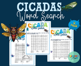 Cicada Emergence 2024 Word Search Puzzle | Cicadas Cicadag