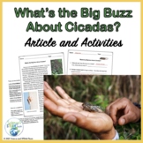 Cicada's Life Cycle Nonfiction Article and Simple STEM Challenge