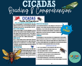 Cicadas Double Emergence 2024 comprehensive reading passag