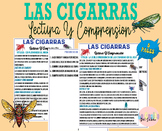 Cicadas Reading Passages -La Emergencia de las Cigarras Le