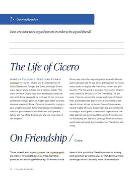 Preview of Cicero: "On Friendship"