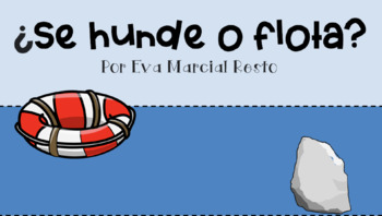 Preview of Ciencias: ¿Se hunde o flota? (Google Slide, Touch-friendly Resource)