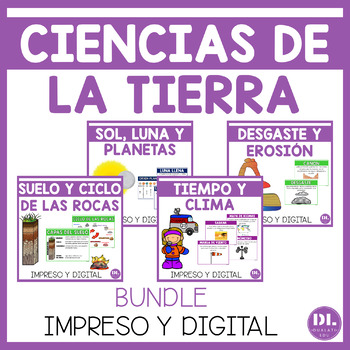 Preview of Ciencias de la Tierra | Earth Science Spanish