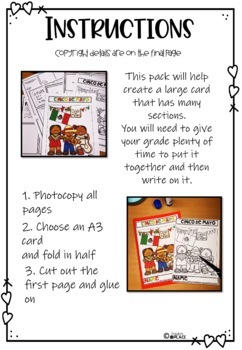 Cinco de Mayo Interactive Notebook and Activities | TpT