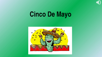 Preview of Cinco De Mayo
