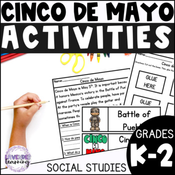 Preview of Cinco de Mayo Activities - Includes Writing Pages, Worksheets, and Word Search