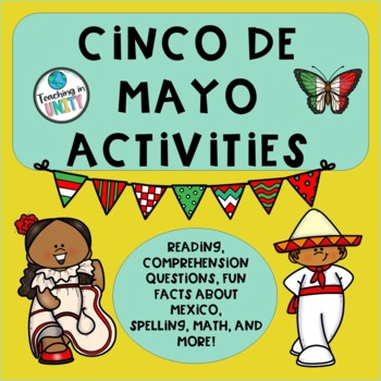 Cinco De Mayo Activities by Teaching in Unity | Teachers Pay Teachers