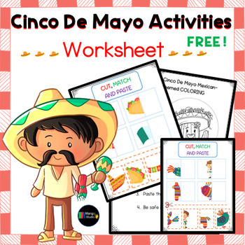 Cinco De Mayo Activities - FREE by Mango Studio | TPT