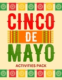 Cinco De Mayo Activities Pack - Word Search, Coloring Page