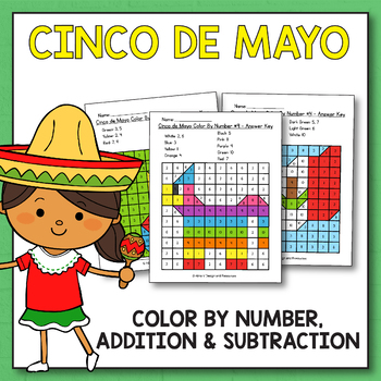 Cinco De Mayo Activities for Kindergarten - Cinco De Mayo Math Activities