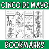 Cinco De Mayo Bookmarks to Color |Cinco De Mayo Coloring Bookmark