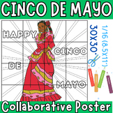 Cinco De Mayo Collaborative Poster Coloring pages | Bullet