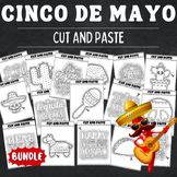Cinco De Mayo Color & Cut and Paste Scissor skills - Fun C