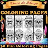 Cinco De Mayo Coloring Pages | Cinco De Mayo Coloring Sheets