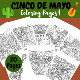 Cinco De Mayo Coloring Pages, Printable Fiesta Coloring Pa