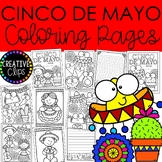 Cinco De Mayo Coloring Pages (+writing paper) {Made by Cre