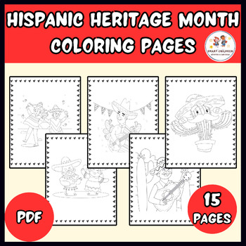 Cinco De Mayo Coloring Sheets | Hispanic Heritage Month Coloring Pages ...