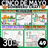 Cinco De Mayo Craft Bundle, Activities, Coloring Pages, Bu