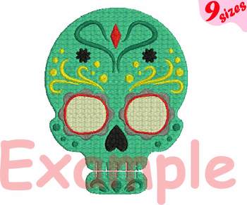 Cinco De Mayo Embroidery Design 4x4 5x7 Hoop Fiesta Mexico Skull Head 128b - reason 2 die 128b roblox