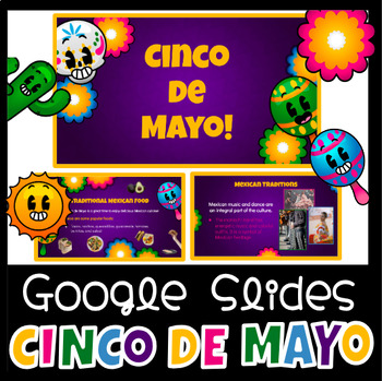 Preview of Cinco De Mayo Google Slides | Cinco De Mayo Slides | Cinco De Mayo Presentation