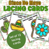 Cinco De Mayo Lacing Cards - May Activity - Lacing Skills