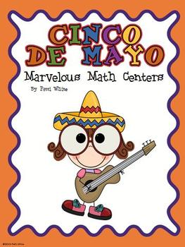 Preview of Cinco De Mayo Marvelous Math Centers