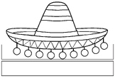 Cinco De Mayo Name Craft Crown Sombrero Mexico Hat Headban