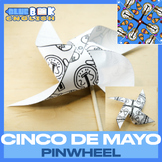 Cinco De Mayo Pinwheel Craft | Coloring paper (4 Pages)