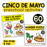 Cinco De Mayo Preschool Activities BUNDLE