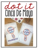 Cinco De Mayo Q-tip Dot-It Tracer Pages-Distance Learning