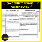 Cinco De Mayo Reading Comprehension Passages