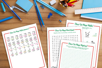 Preview of Cinco De Mayo Themed Fourth Grade Assignment Pack Printable